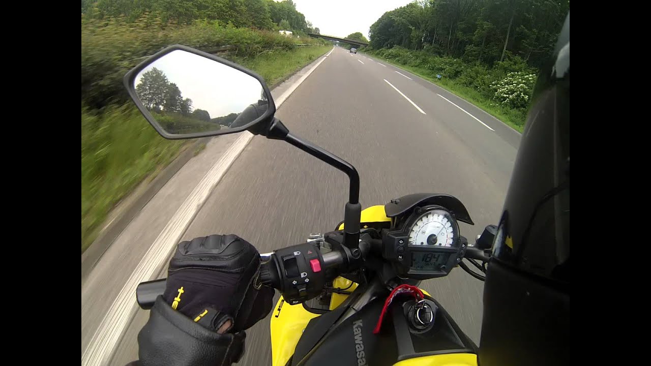 GoPro Hero 3 Test drive with Kawasaki ER6N