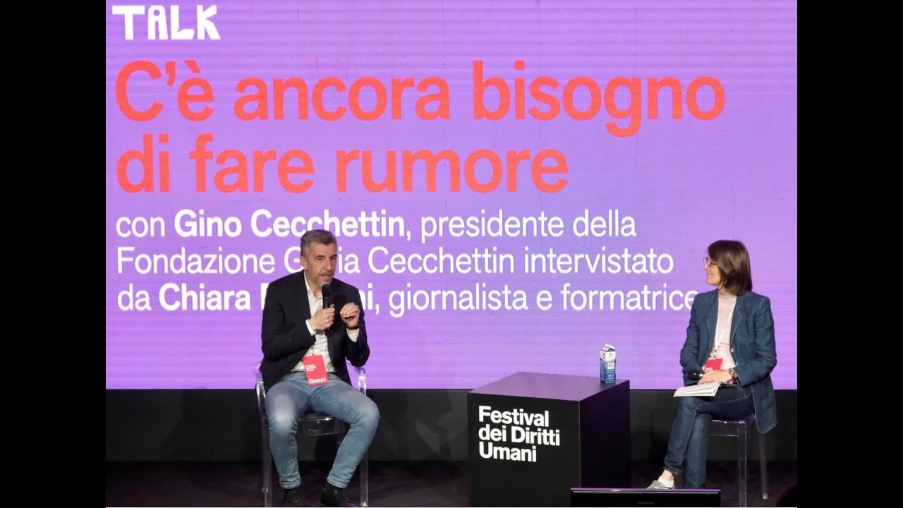 Festival dei Diritti Umani 2025 -  Gino Cecchettin parla alle scuole - 7 maggio sez Edu