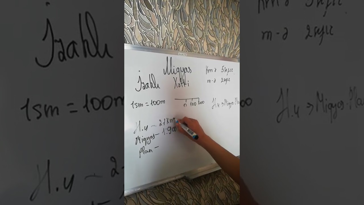 Miqyas ( Xətti, İzahlı, Ədədi)