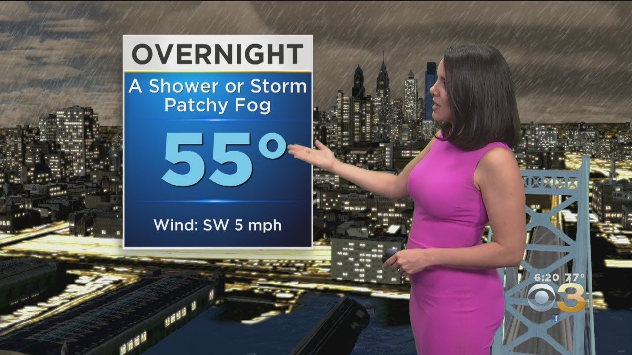 Philadelphia Weather:Few More Chances For T-Storms