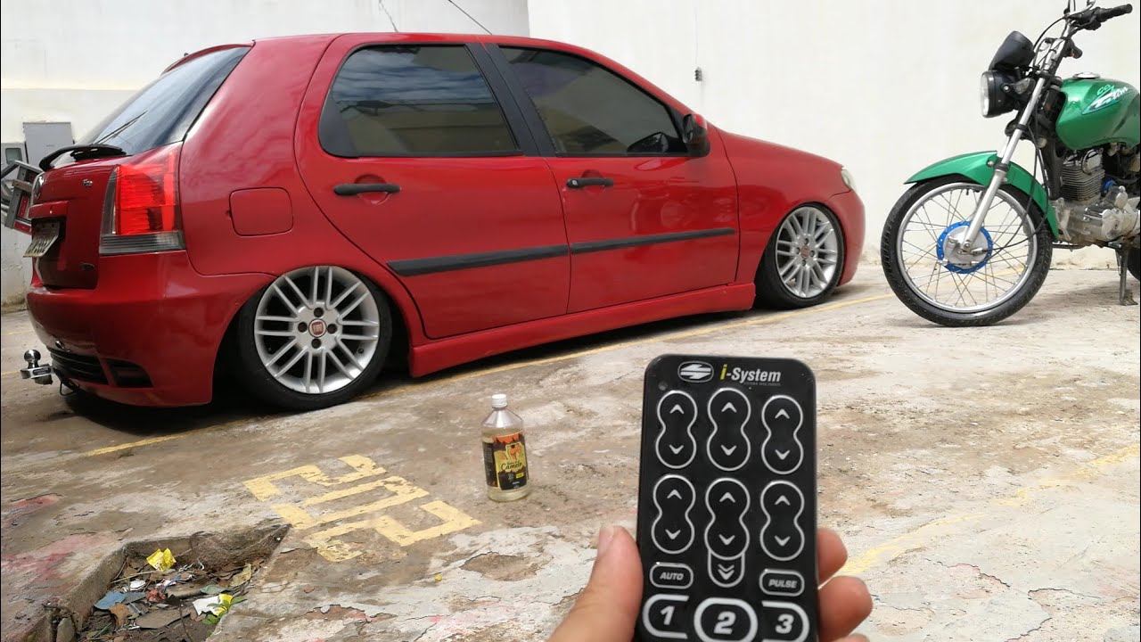 Coloquei a suspensão a ar eu mesmo no meu carro