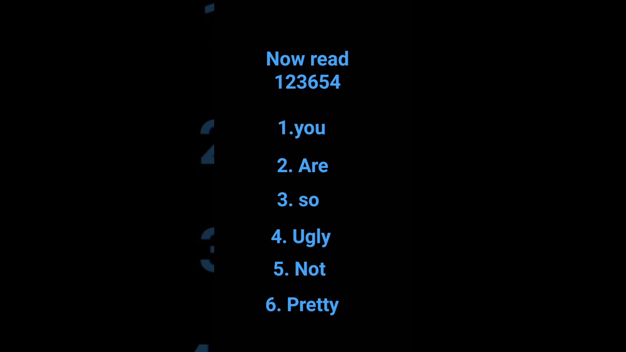 now read 123654😁😁