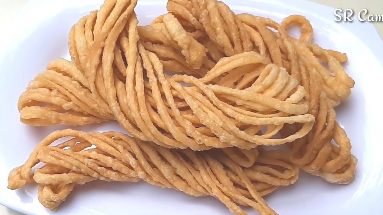 របៀបធ្វើនំស្រួយ | Crispy Fried Noodles