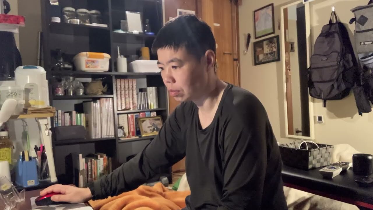 2026.1.30.夜中3時頃,統合失調症,FTM,ミックス中型犬ラッキー,