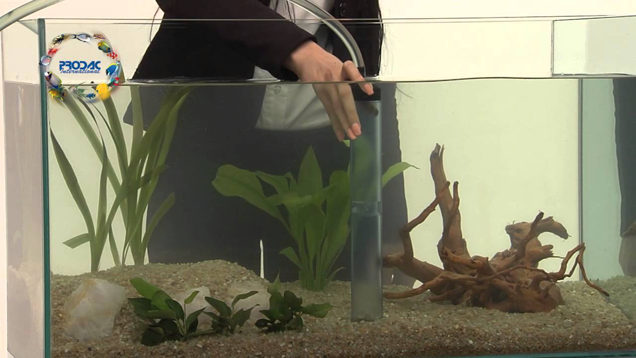 PRODAC - How to change aquarium water
