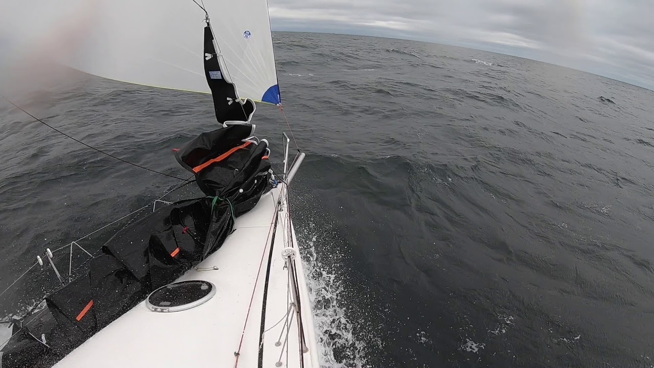 Robline Skagen Race 2018 Fjällmans Shorthanded cup (Archambault Grand Surpise surfing with gennaker)