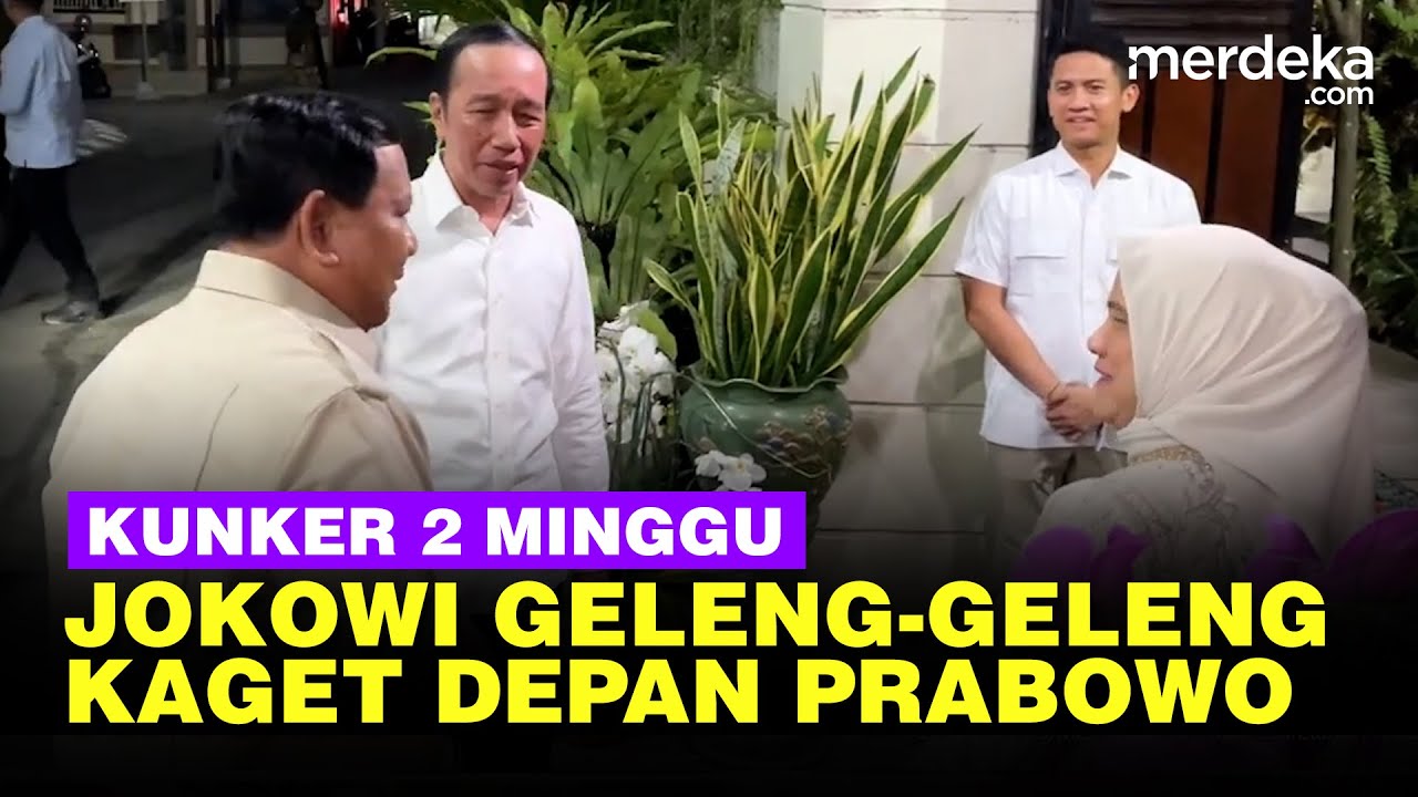 Jokowi Kaget Geleng-Geleng Prabowo Kunker 2 Minggu ke Luar Negeri: Ini Powernya dari Mana?