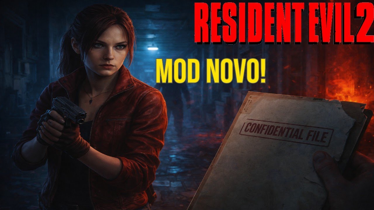 Resident Evil 2 Confidential Files Sequel – PARTE 2 | Claire & Sherry no Pesadelo 🧟‍♀️ (Mod RE2)