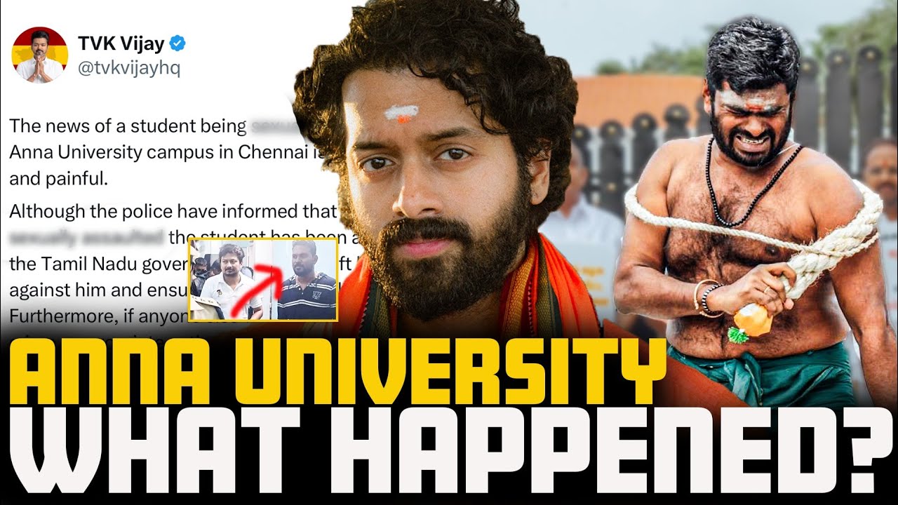 🚨ANNA UNIVERSITY Incident EXPLAINED🚔 | Aye Jude✊️
