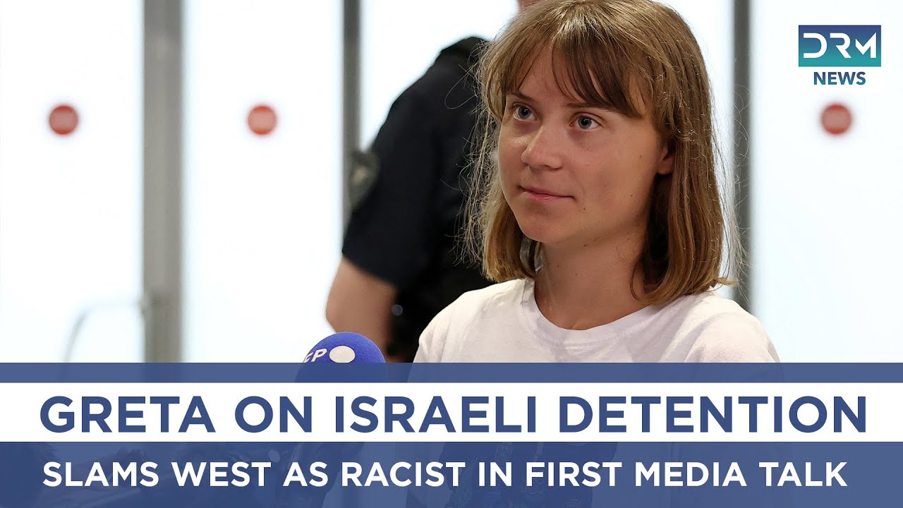 Just In: Greta Thunberg Speaks For First Time After Israeli Detention | AC1G