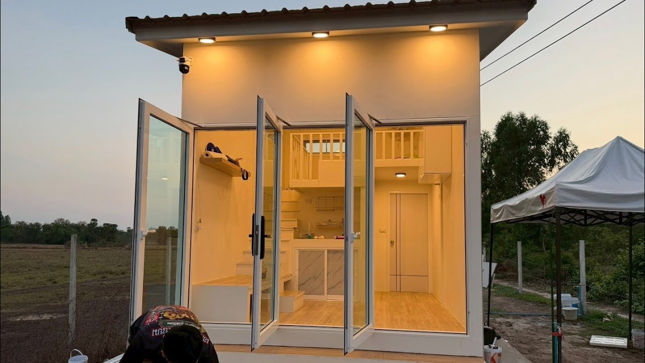 พาอัพเดตบ้านพักตากอากาศเกือบเสร็จ100% 