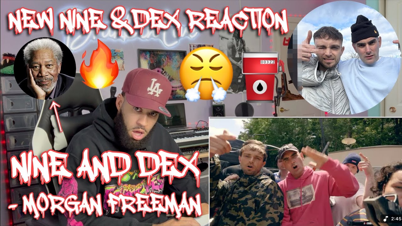 OMG, THERE'S SO MANY REFERENCES! | Nine and Dex - Morgan Freeman (Uncensored) [REACTION!!!] #rap