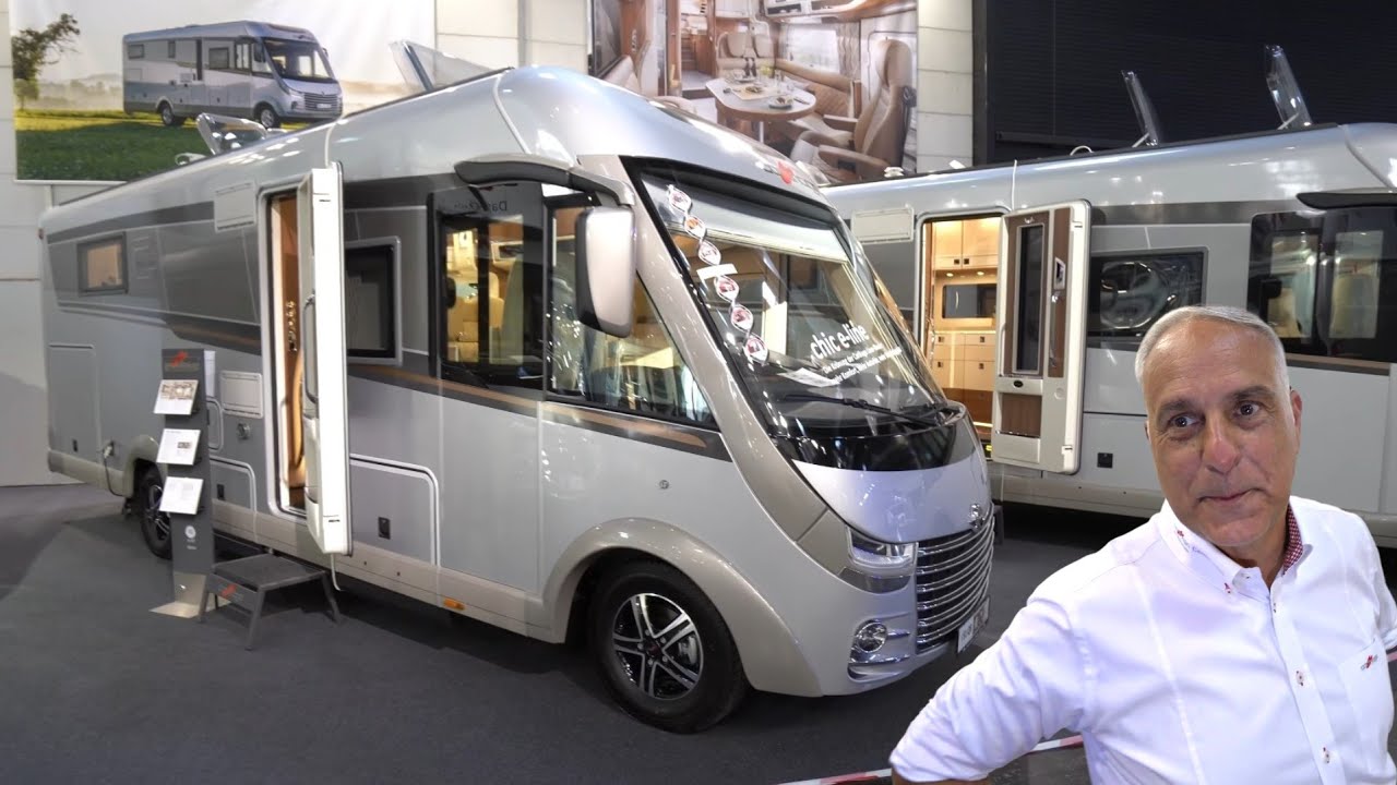 Volks-Wohnmobil: Carthago 2023 chic e line I 51 QB. Andreas ist entzückt!