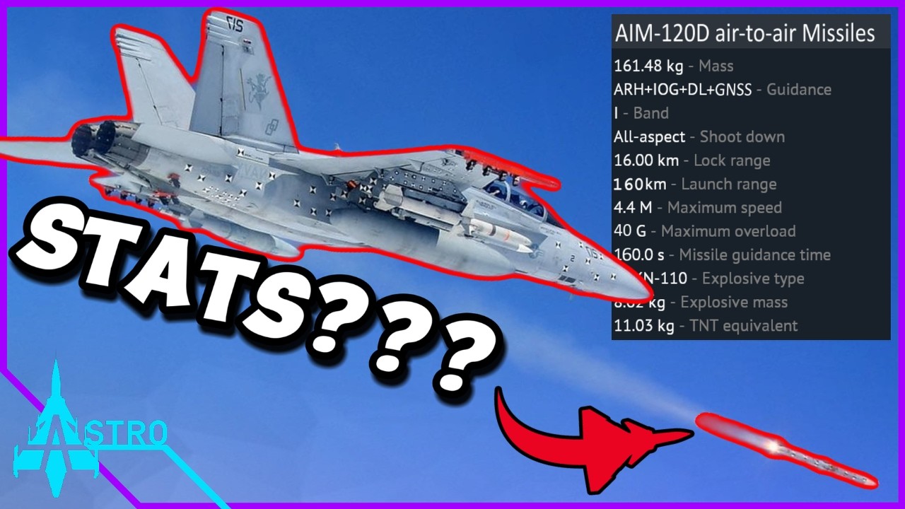 Guessing + Simulating What The Aim-120D Could Look Like In War Thunder!!!