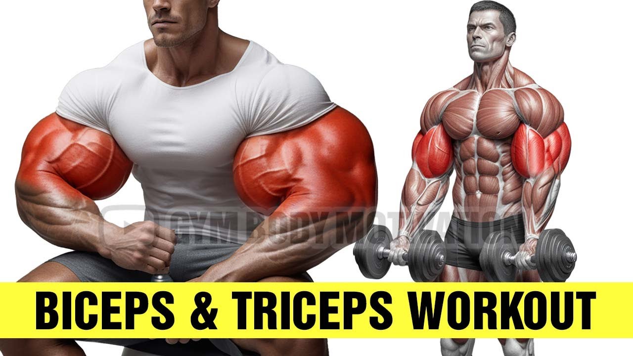 Biceps and Triceps Workout To Grow Massive Arms