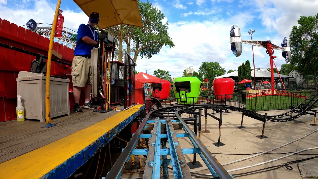 Wild Mouse POV - Arnolds Park, Iowa
