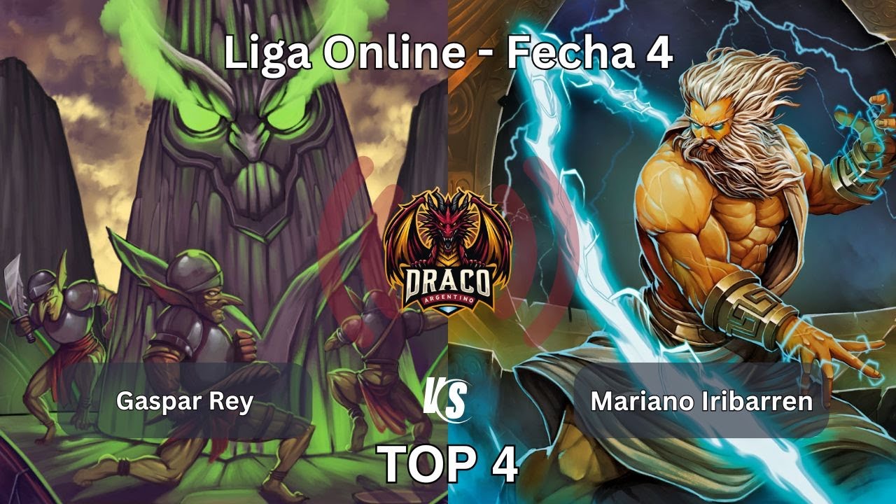 Liga Online - Fecha 4 - PBX Rac. Ed - TOP 4: Gaspar Rey vs Mariano Iribarren