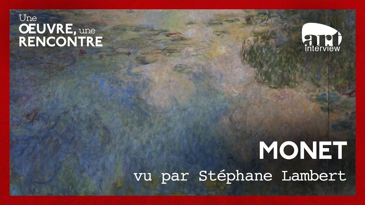 Stéphane Lambert et le Bassin aux nymphéas de Claude Monet, un dialogue intime.