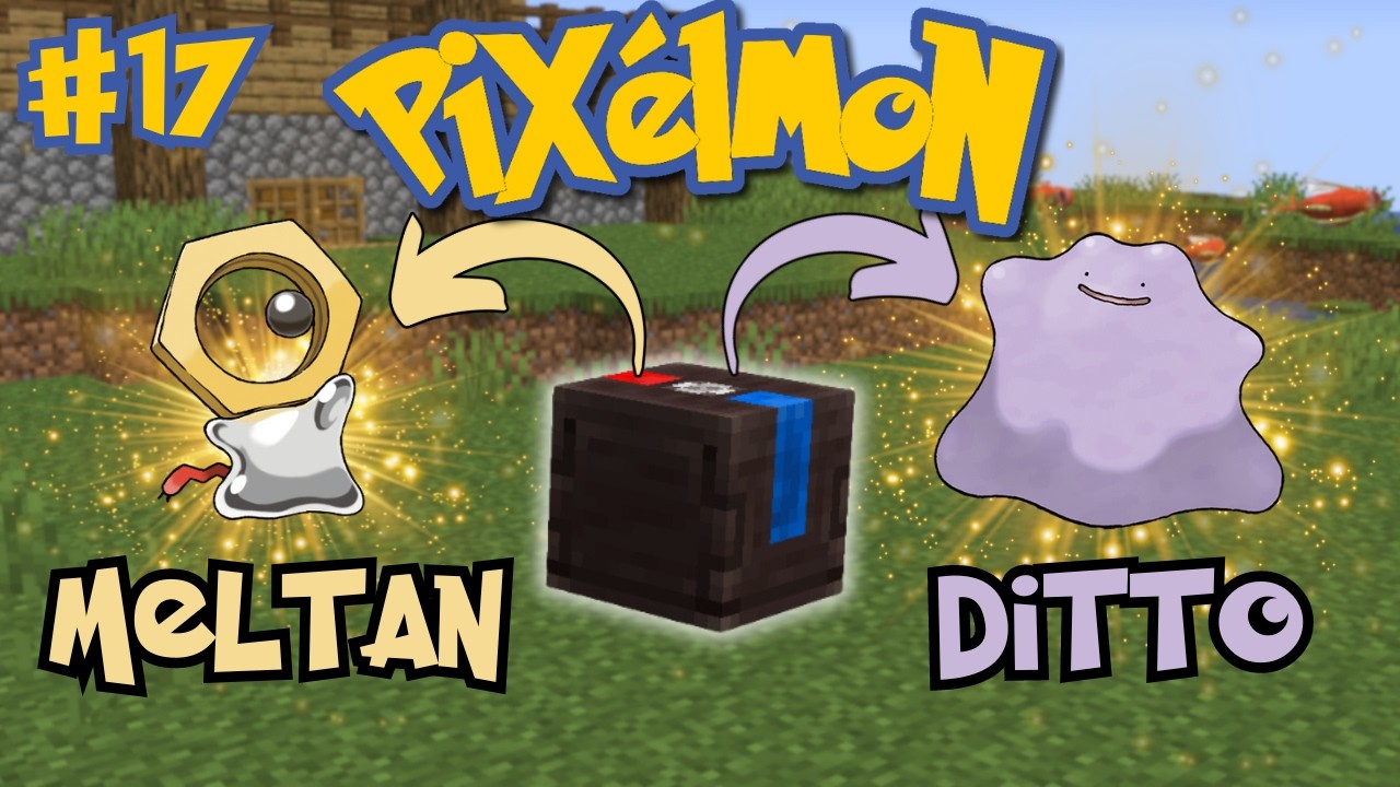 How to Catch Meltan and Ditto - Pixelmon Episode 17  | Singleplayer