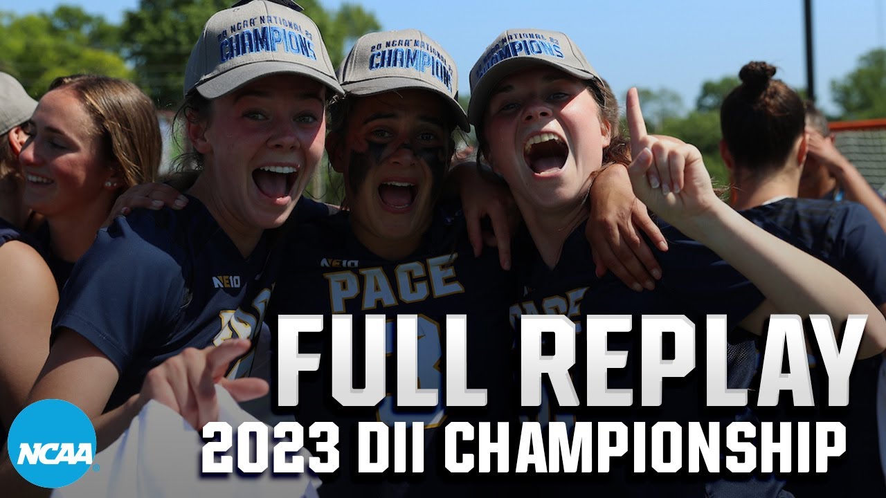 Pace vs. West Chester: 2023 NCAA DII women's lacrosse championship | FULL REPLAY