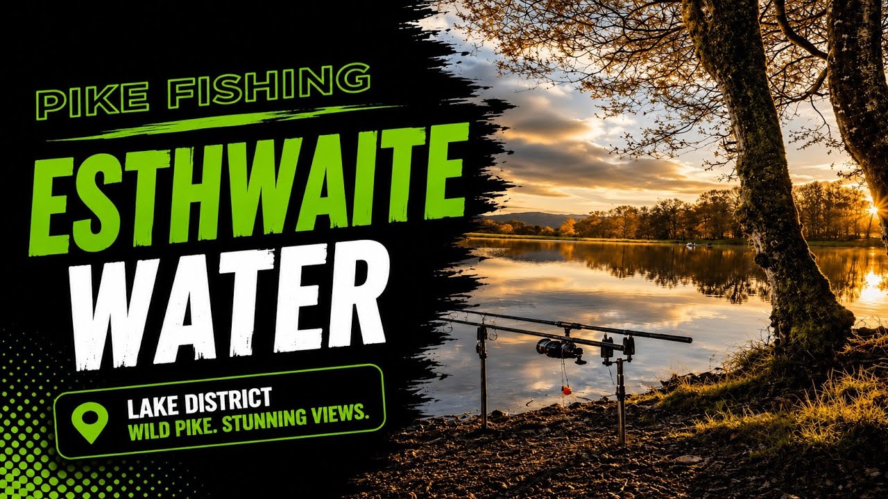 🐊Pike Fishing at Esthwaite water