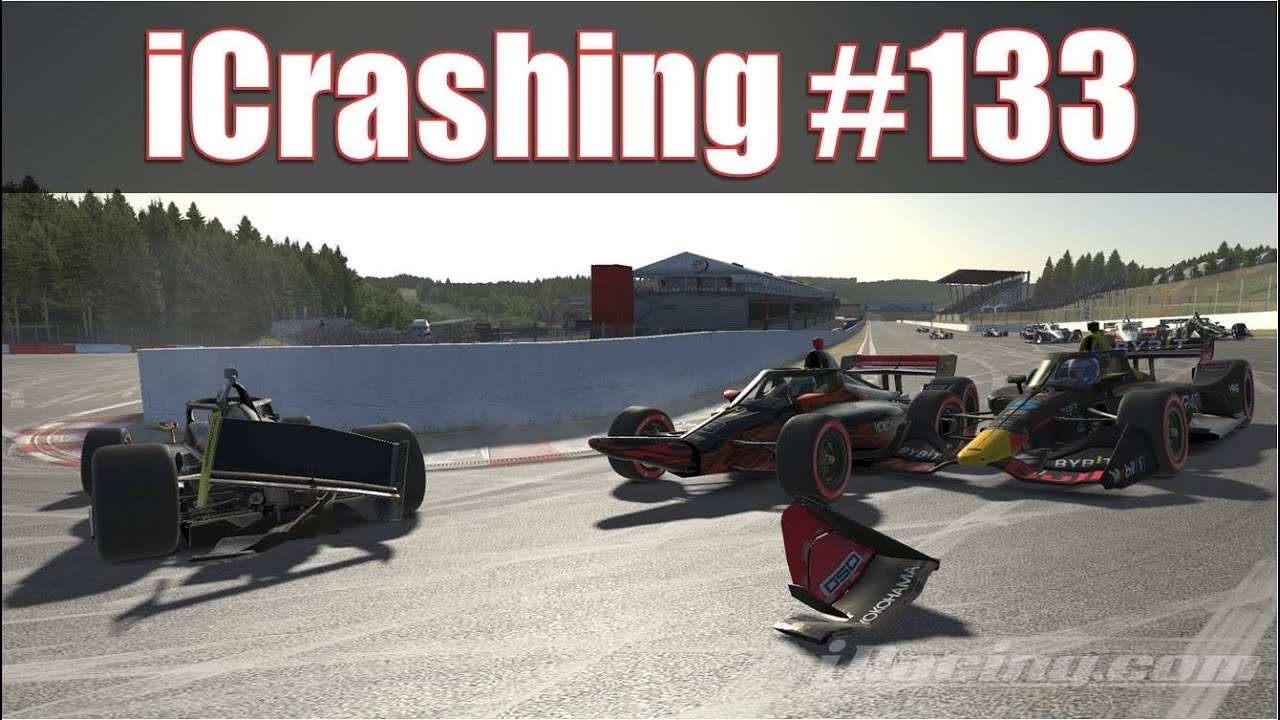 iRacing crash highlights 133