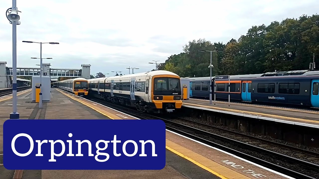 Trains at Orpington | 18/10/2025
