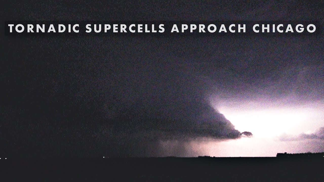 Tornadic Supercells Approach Chicago Suburbs | Feb 27th, 2024