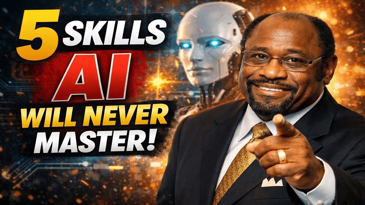 5 Skills AI Can’t Replace — The Only Skills That Keep You Valuable Forever  | DR MYLES MUNORE