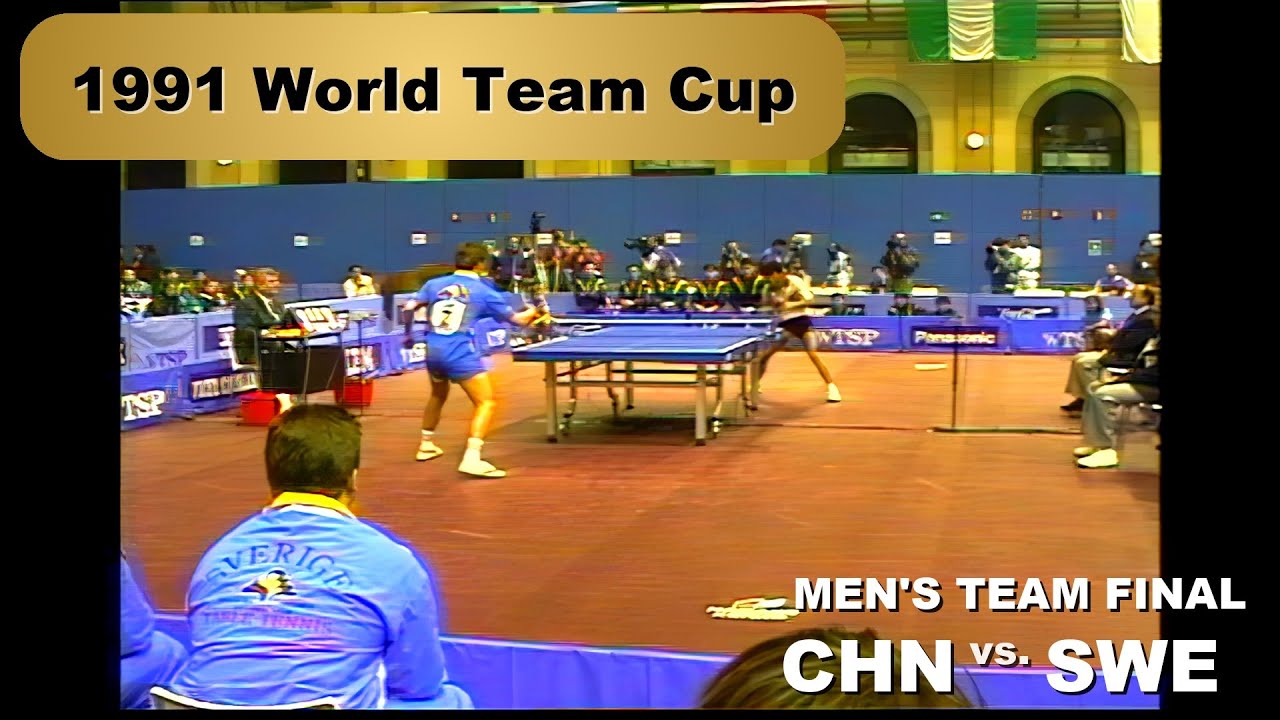 1991 World Team Cup Final: SWE - CHN