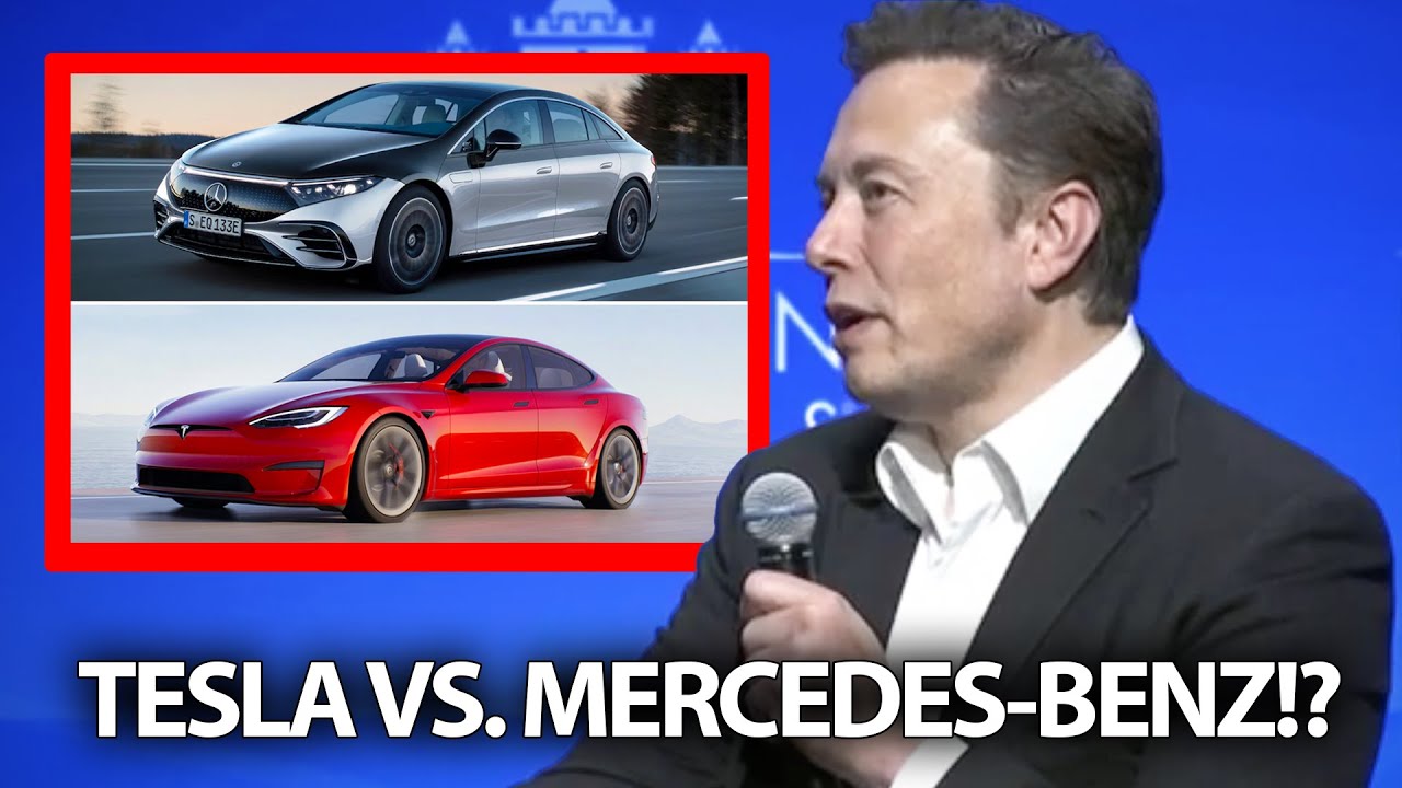 Elon Musk: Why You Should Invest in Tesla and Not Mercedes Benz!?