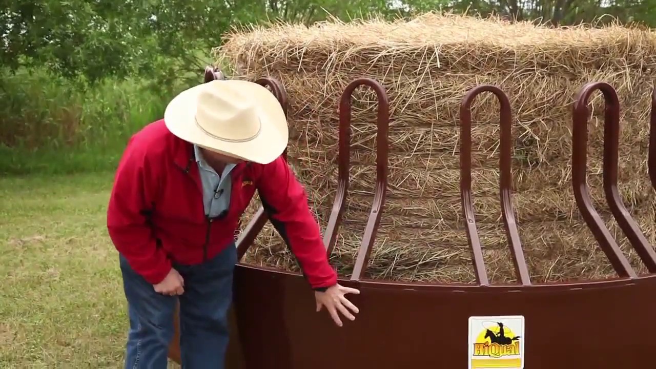 Hay Bale Feeder Tombstone Hay Saver