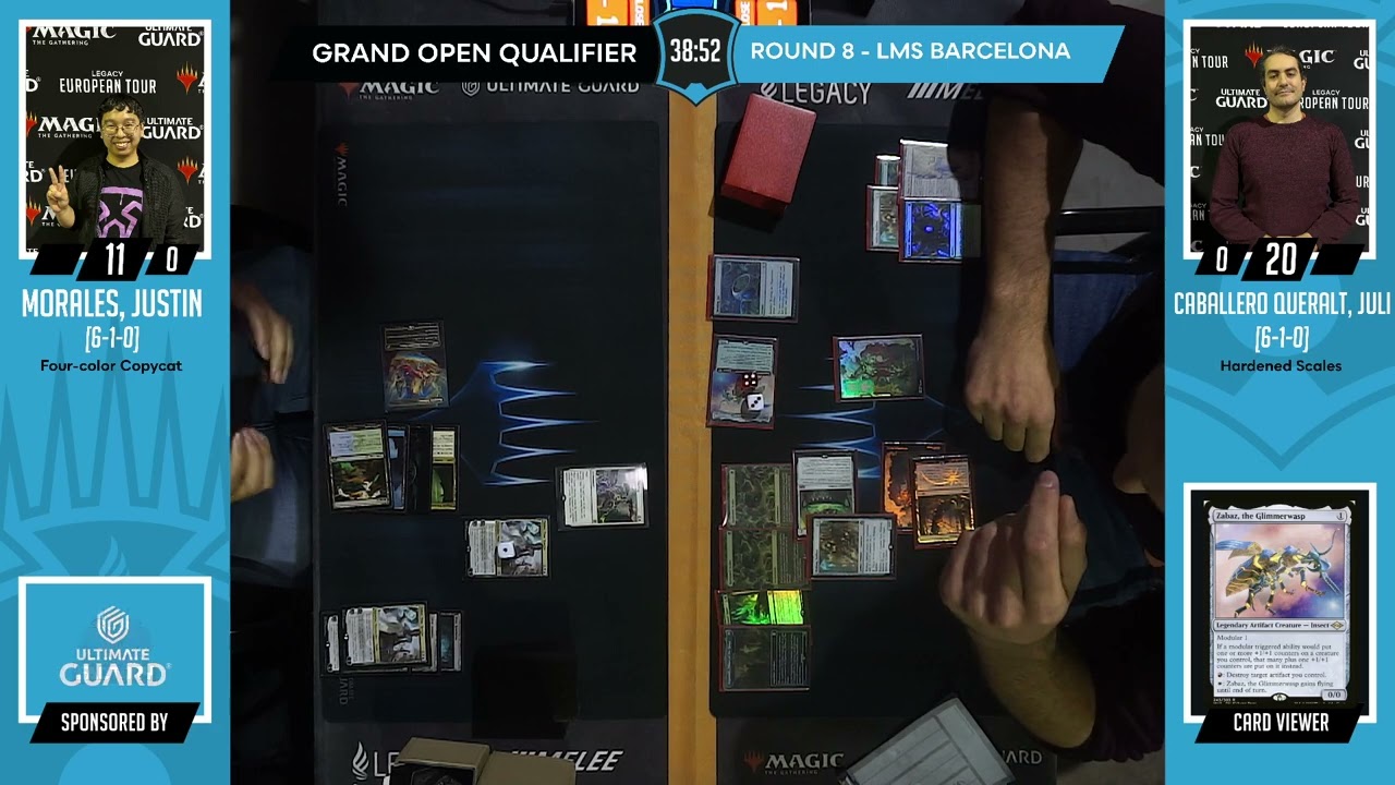 [MTG Modern]  [Dec. 09, 2023 ] LMS Barcelona Rd. 8 4C Copycat vs Hardened Scales