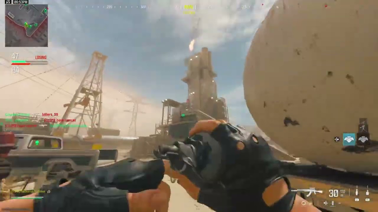 BO6 GAMEPLAY MW3 RUST MAP - SEASON 5 MW3 (REBIRTH RESURGENCE SOLOS) CALL OF DUTY MODERN WARFARE 3