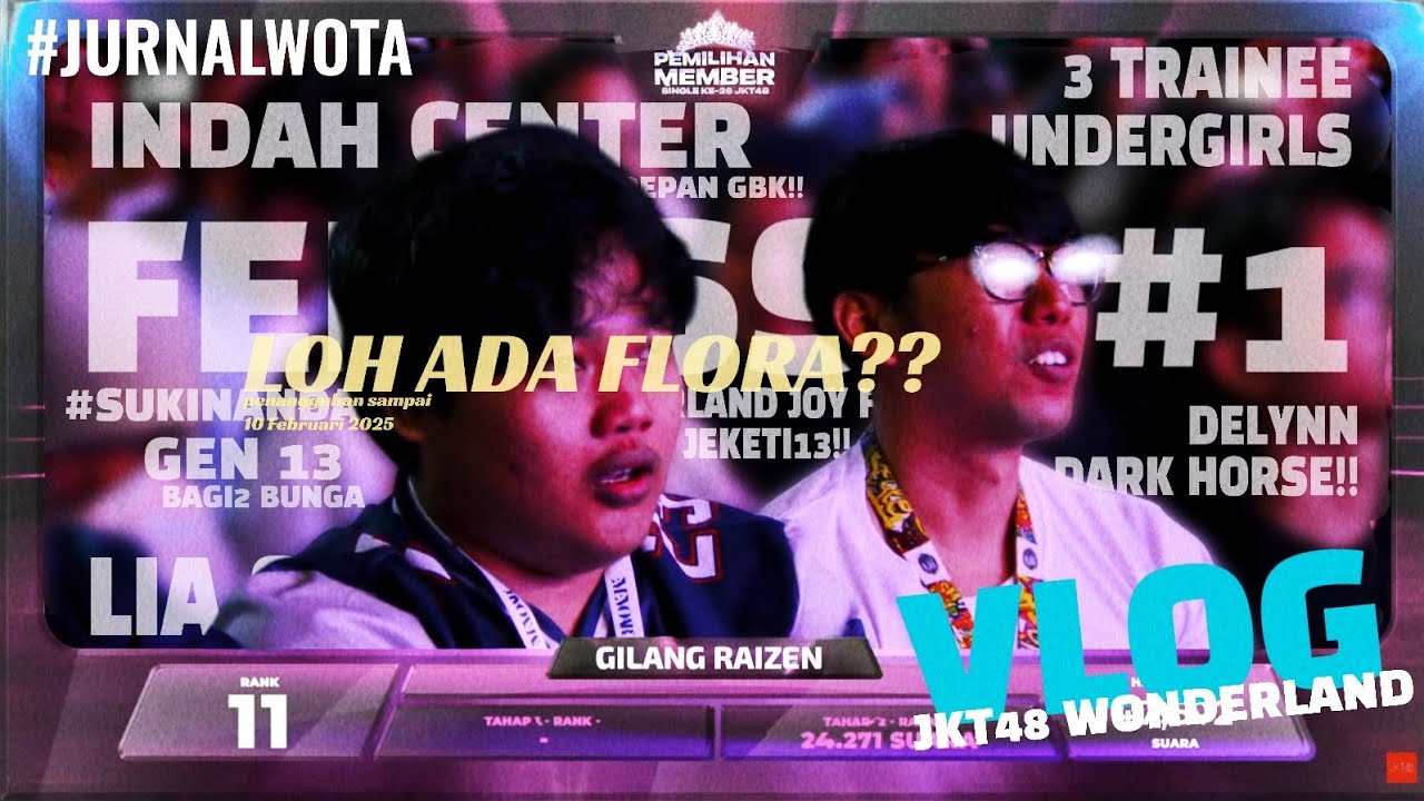 VLOG JKT48 13TH ANNIVERSARY CONCERT WONDERLAND | PENGUMUMAN SSK 2024 | FENI TAK TERGOYAHKAN!!