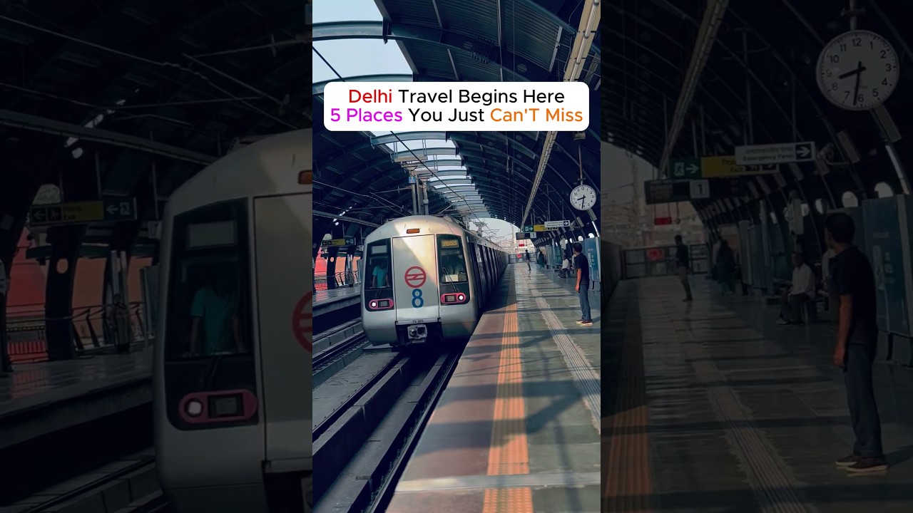 5 Places You Just Can't Miss in Delhi ✨🦚🕊️