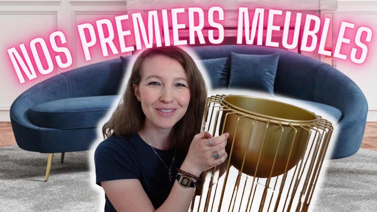 Déballage de nos premiers meubles et objets déco pour l'appartement - Unboxing Homary
