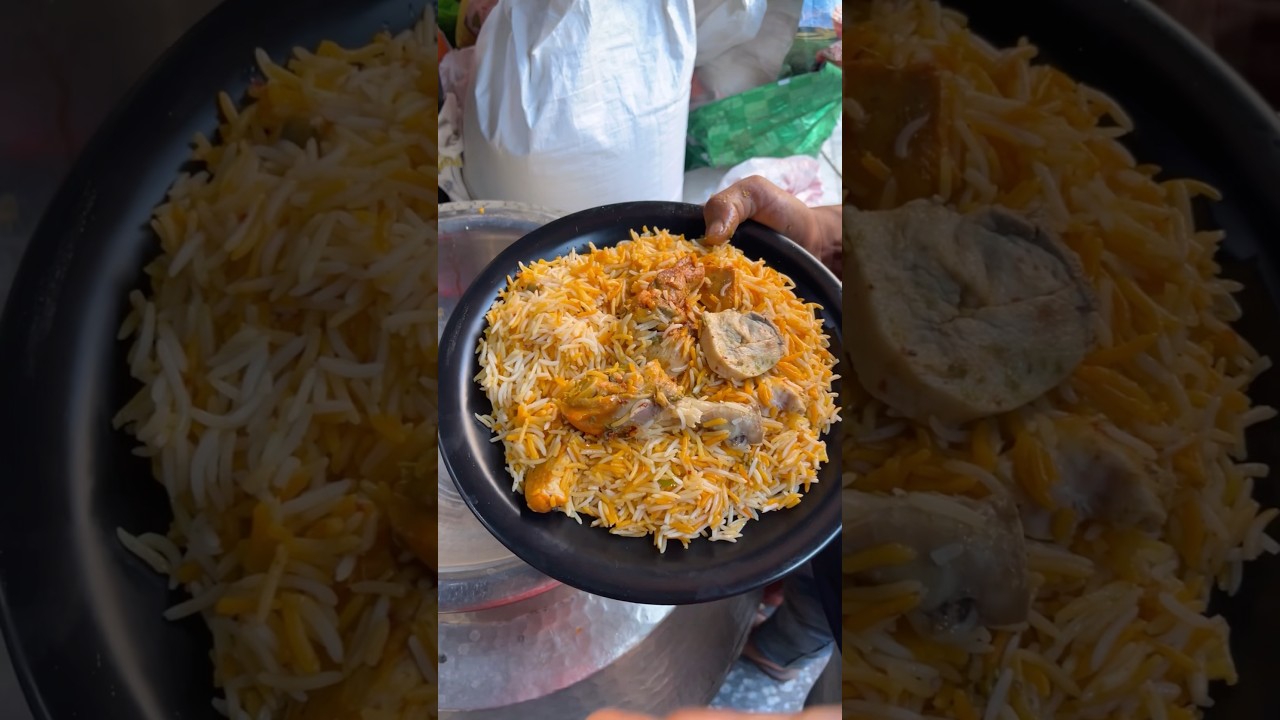 Old Delhi&rsquo;s Famous Al Yamin Chicken Biryani | Best Mughlai Food Jama Masjid | #ytshorts #streetfood