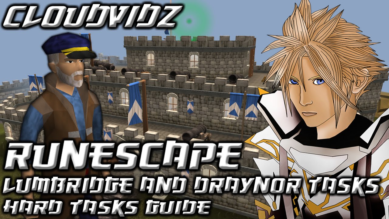 Runescape Lumbridge & Draynor Hard Tasks Guide HD