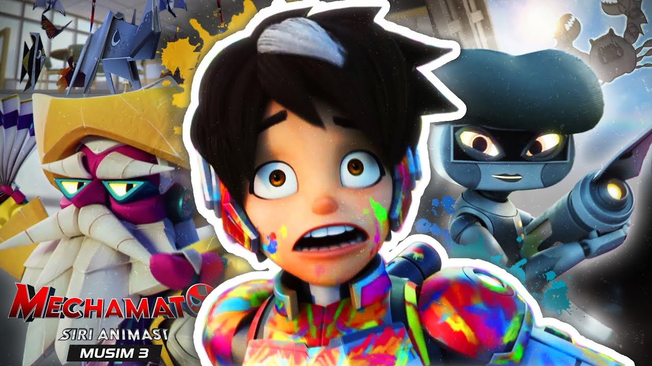 Bila Robot Menjadi Seniman! 🎨 | MECHAMATO MUSIM 3
