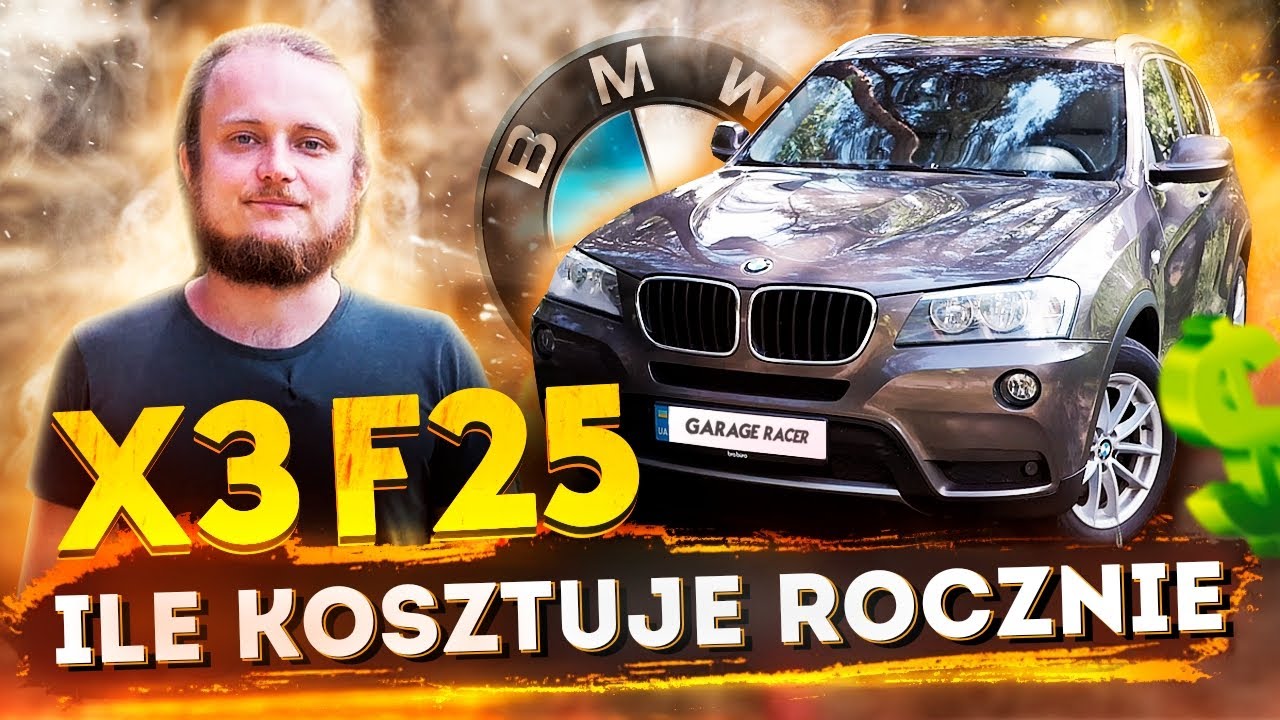 BMW X3 F25 2.0d &ndash; Czy to najbardziej opłacalny SUV? Koszty utrzymania przez 2 lata i 50 000 km