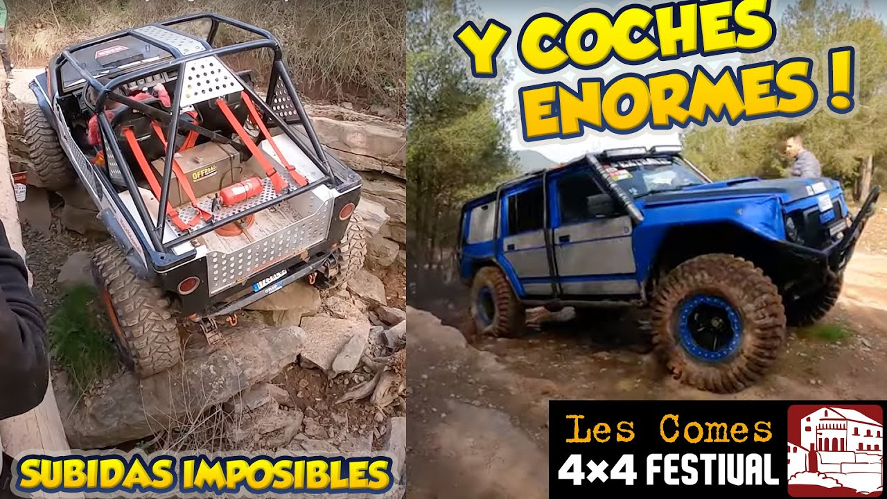 RUTA 4x4 EXTREMO en LES COMES! Trial, barro y amigos en el mayor festival offroad Espa&ntilde;a 🚙 - VIERNES