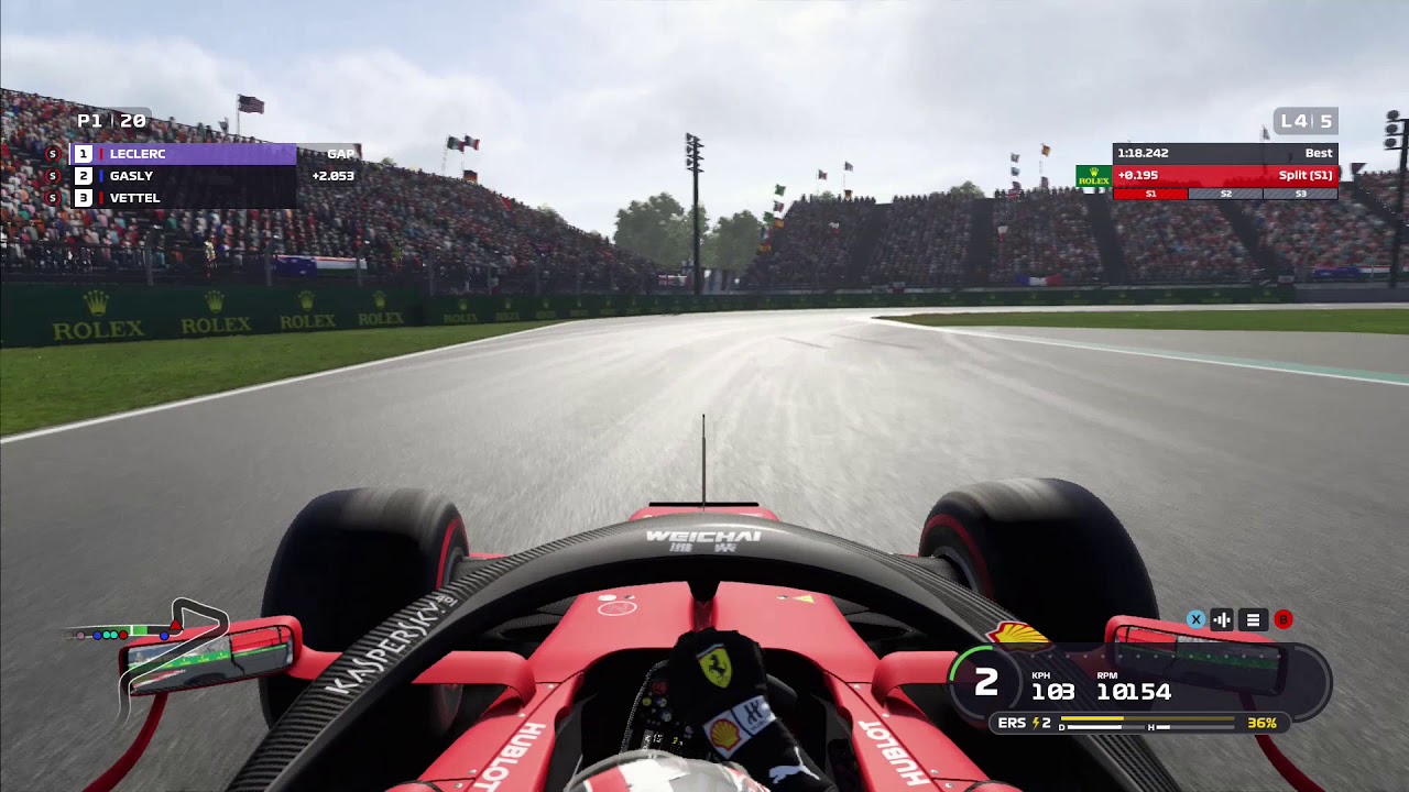 F1 2019 - Charles Leclerc - Mexico