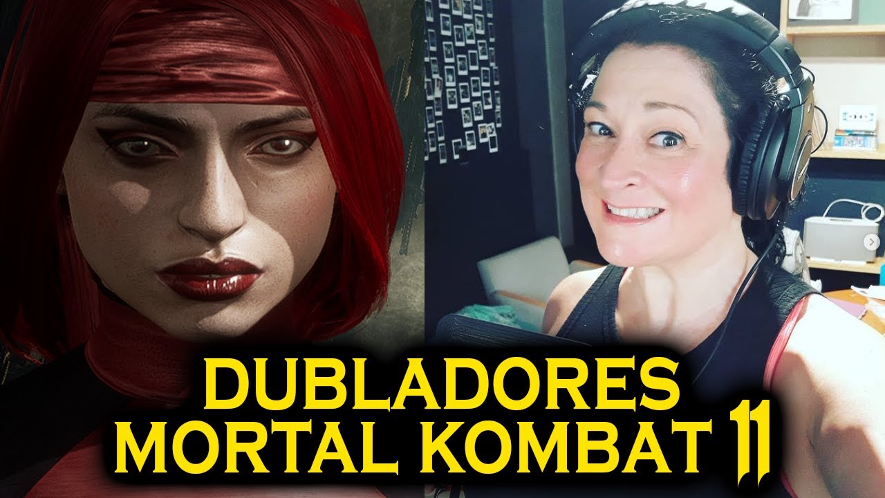 TODOS OS DUBLADORES - MORTAL KOMBAT 11