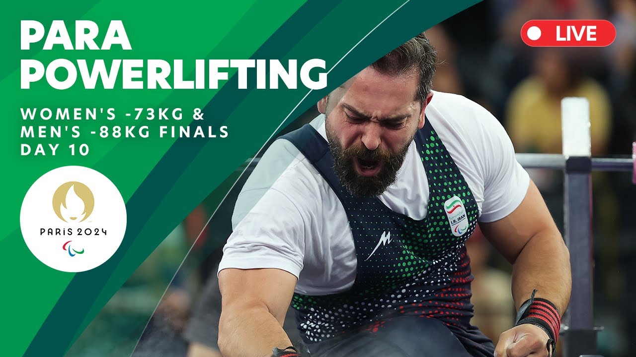 Para Powerlifting Women's -73kg & Men's -88kg Finals | Day 10 | Paris 2024 Paralympics