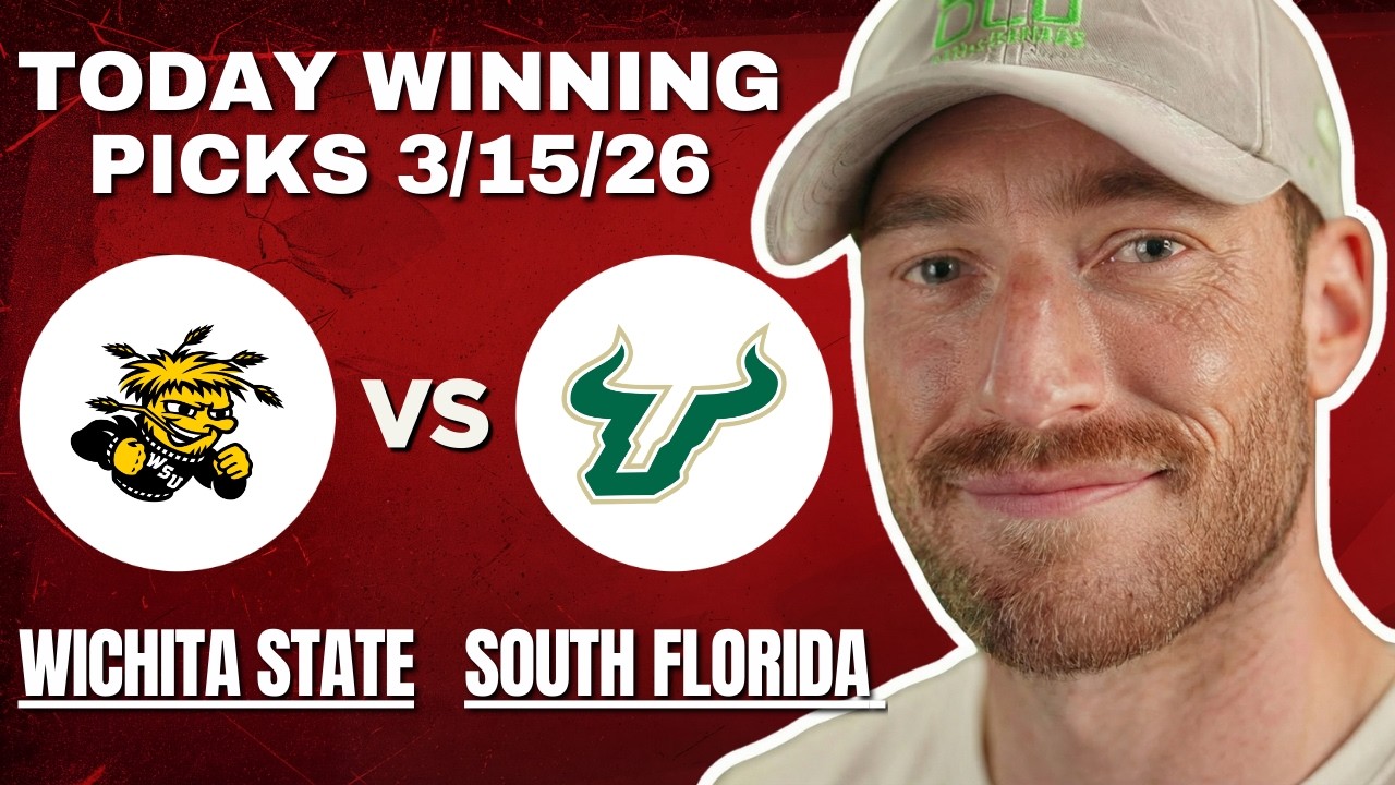 Wichita State Shockers vs South Florida Bulls | Ncaab Picks Today 3/15/26 | College Basketball Picks