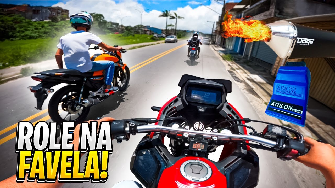 3 ESCAPE DORE BARULHANDO TUDO | TITAN 160 2025 - CG MIX 150 e SAHARA 300