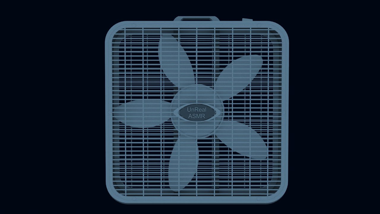 Box Fan - 10 hours of relaxing ambient white noise sounds asmr