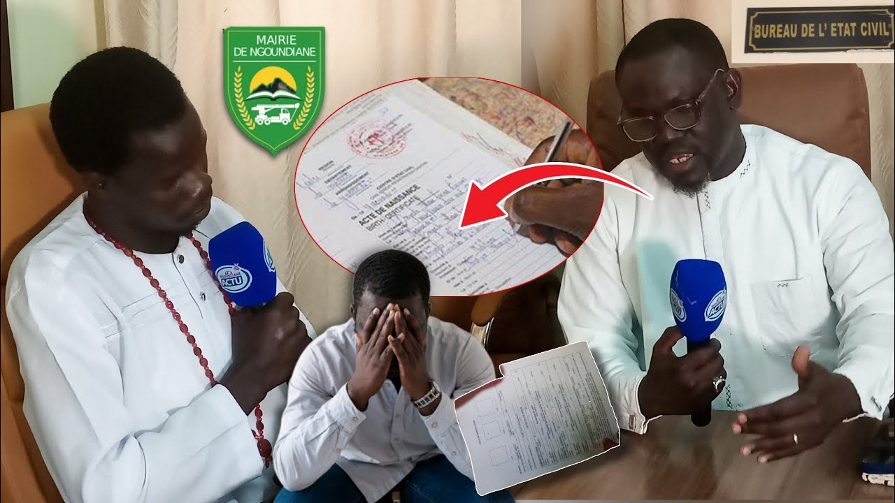 ( Vidéo) AGORA NGOUNDIANE : Tout ce qu'il faut savoir sur l'importance de l'état civil.. Elhadj Modo