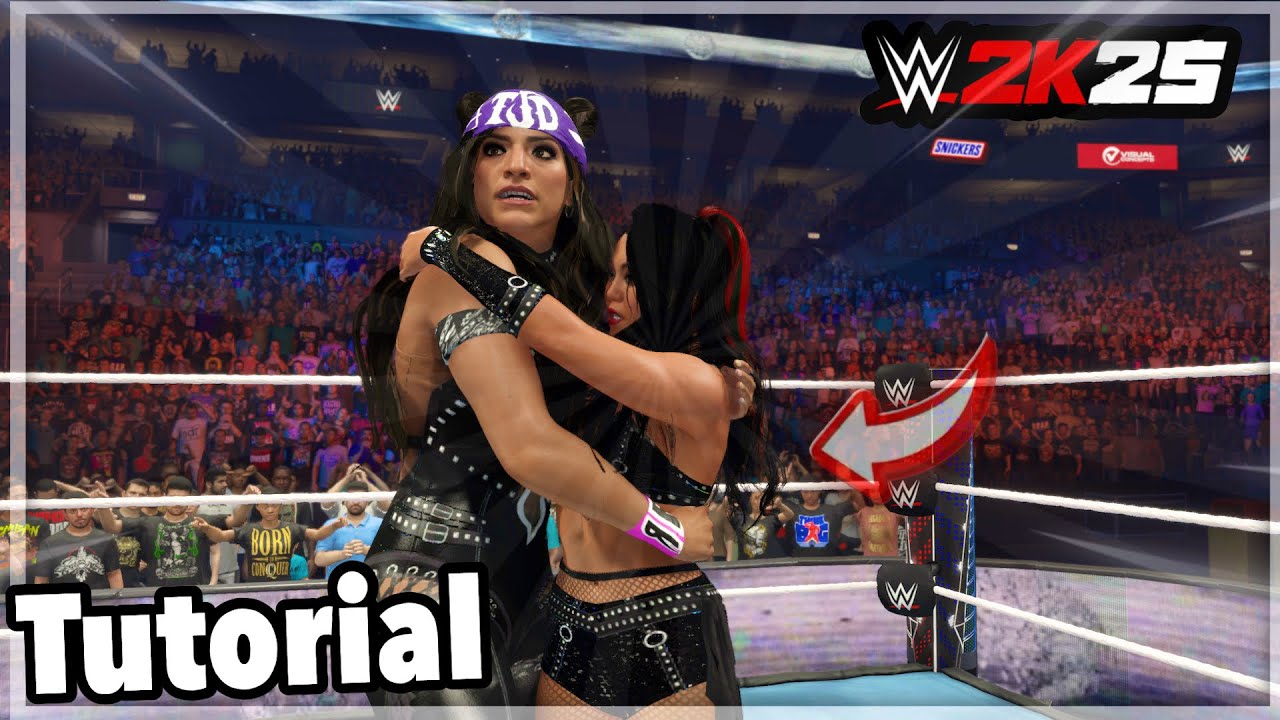 WWE 2K25: Как создать команду из Ракель Родригес и Роксаны Перес (урок)